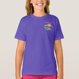 Camiseta de Lições de Energia para Meninas/Criança