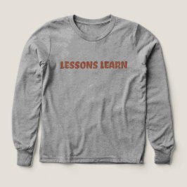 Camiseta de Lições de Energia para Meninos/Criança