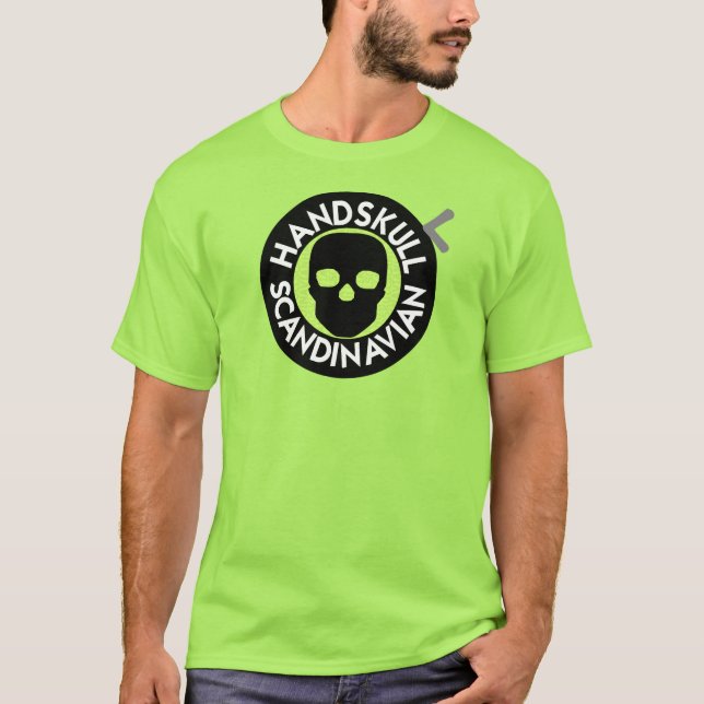 Camiseta de Limão HANDSKULL LIV básica P4 (Frente)