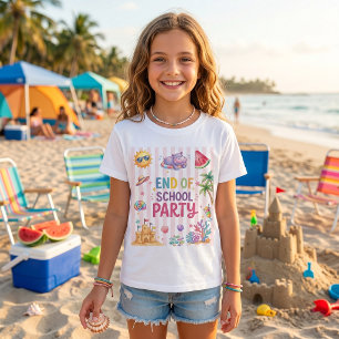 Camiseta de Listras para Festa de Fim de Ano Escol