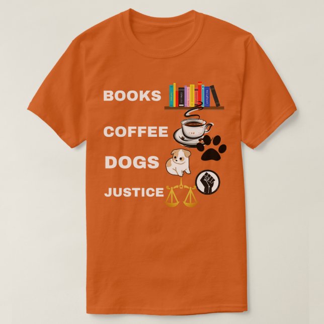 Camiseta de LIVROS (Frente do Design)