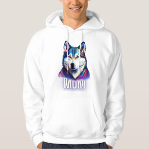 Camiseta de Lobo Personalizada Husky
