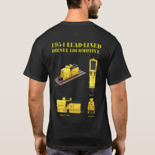 Camiseta de Locomotiva com Revestimento de Chumbo