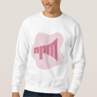 Camiseta de logotipo Blob rosa NPM