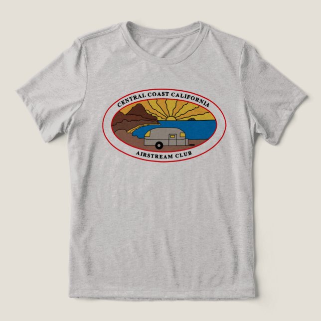 Camiseta de logotipo feminino CCCAC (Design frontal)