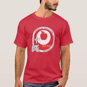 Camiseta de logotipo grande (vermelho)