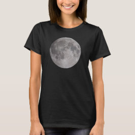 Camiseta de Lua Completa Astronômica
