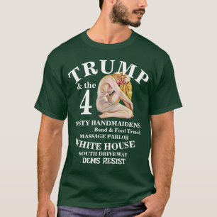CAMISETA DE LUTA LIVRE DA CASA BRANCA DE TRUMP DOS