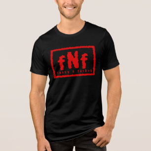 Camiseta de Luta Livre FunnyNFarbsy Vermelha dos I