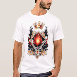Camiseta de Luxo Millionaire Mindset – Vermelho Pr