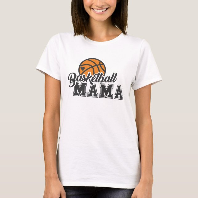 Camiseta de Mãe de Basquete (Frente)