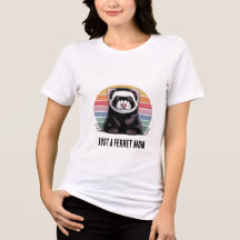 Camiseta de mãe de furão