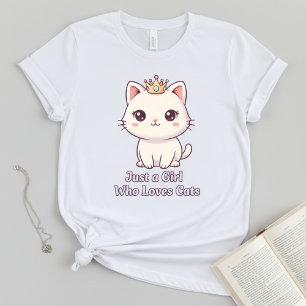 Camiseta de Mãe de Gato Fofa Presente para Amantes