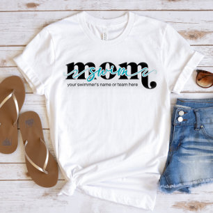 Camiseta de Mãe de Natação