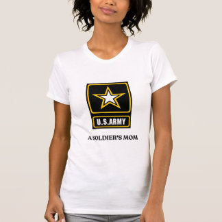 Camiseta de Mãe de Soldado do Exército dos EUA – M