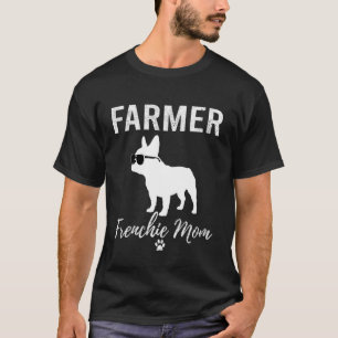 Camiseta de Mãe Frenchie Agricultora Feminina Cami