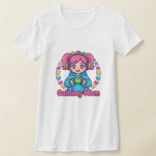 Camiseta de Mãe Gamer – Camiseta Divertida para Mã