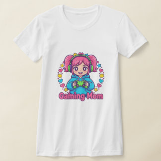 Camiseta de Mãe Gamer – Camiseta Divertida para Mã