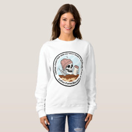 Camiseta de malha Coffee, Chatter e BS