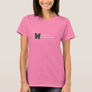 Camiseta de malha feminina