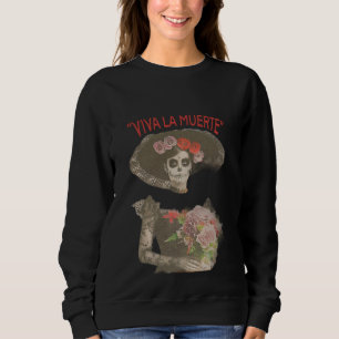 Camiseta de malha Viva la Muerte Gótica