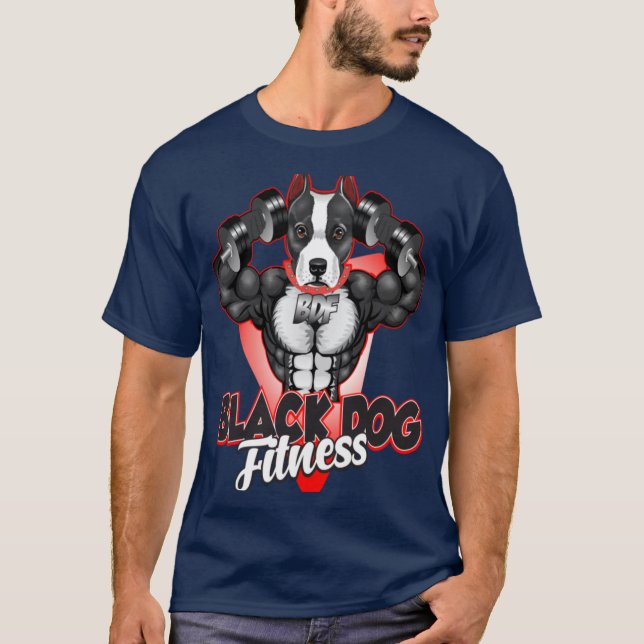 Camiseta de Malhação Black Dog (Frente)