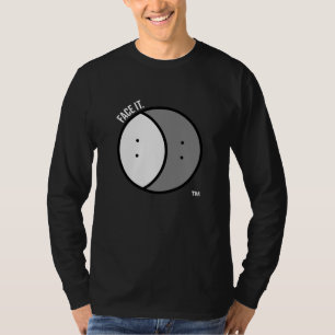 Camiseta de manga comprida, de uso masculino, escu
