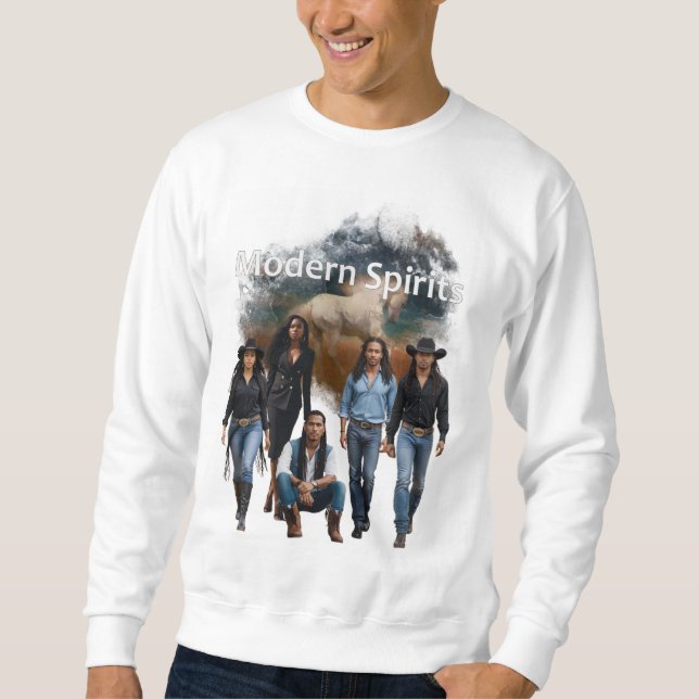 Camiseta de Manga Comprida Modern Spirits Cover Ar (Frente)
