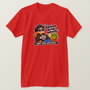 Camiseta de Manga Curta Stock Trader Investidor