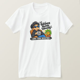 Camiseta de Manga Curta Stock Trader Investidor
