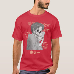 Camiseta de Manga de Terror Manga Japonês Anime me