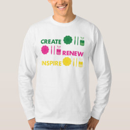 Camiseta de manga longa Artsy Spring Knolling