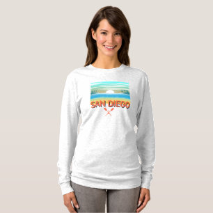 Camiseta de Manga Longa Básica - San Diego Design