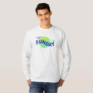 Camiseta de Manga Longa Blue No Limits Just Funday