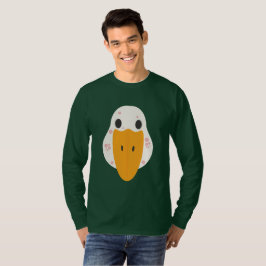 Camiseta de Manga Longa com Ganso com Espinhas