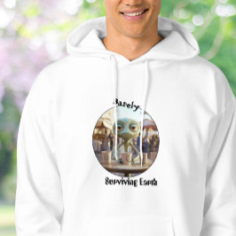 Camiseta de Manga Longa de Humor de Ficção Científ