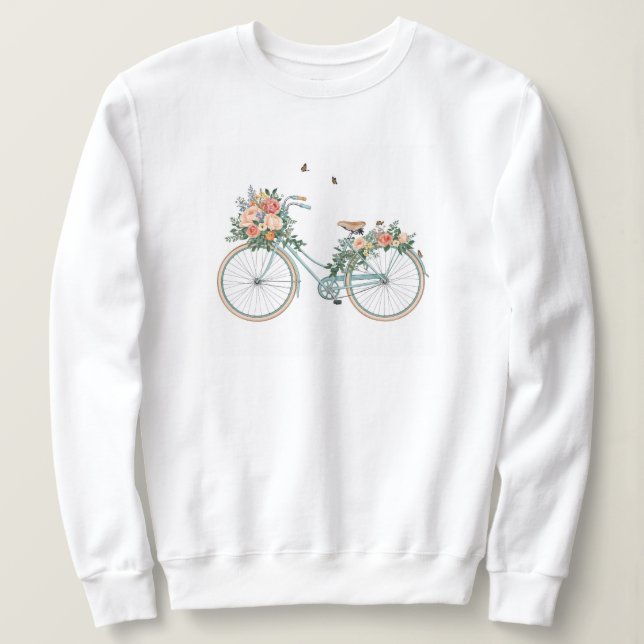 Camiseta de Manga Longa Dia das Mães Foto Personal (Frente do Design)