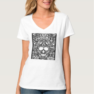 Camiseta de manga longa feminina ADOM "Big Trouble