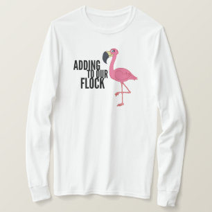 Camiseta de Manga Longa Flamingo Flock Maternity