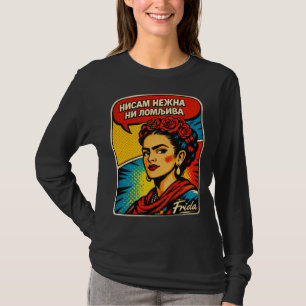 Camiseta de manga longa Frida para Mulher