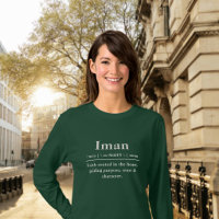Camiseta de Manga Longa Nome de Dicionário Persona