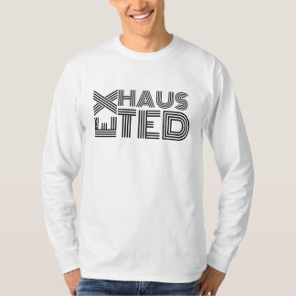 Camiseta de Manga Longa para Homens Cansados