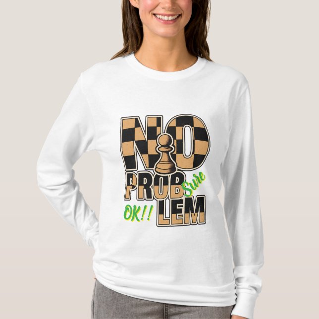 Camiseta de manga longa personalizada Rainha do Xa (Frente)