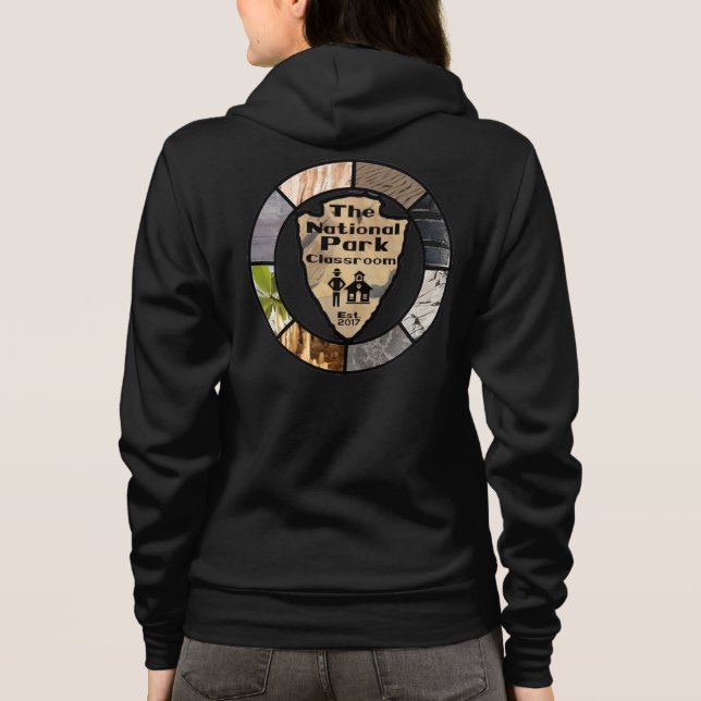 Camiseta de Manga Longa Sala de Aula do Parque Nac (Verso)