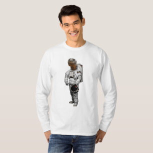 Camiseta de Manga Longa Tartaruga Espacial