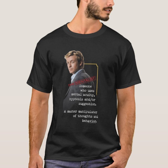 Camiseta de Manga Longa The Mentalist Definition (Frente)