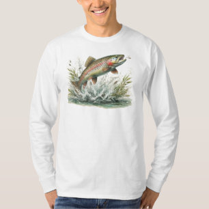 Camiseta de Manga Longa Truta