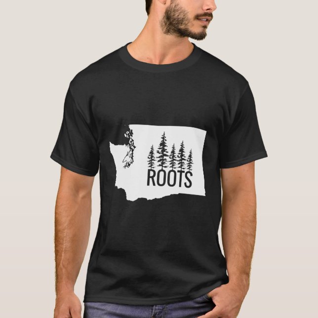 Camiseta de Manga Longa Washington Roots (Frente)