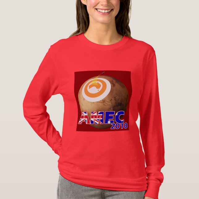 Camiseta de mangas longas da AMEC2010 (Frente)