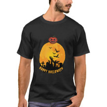 Camiseta de Mãos de Esqueleto de Halloween | Pu Di